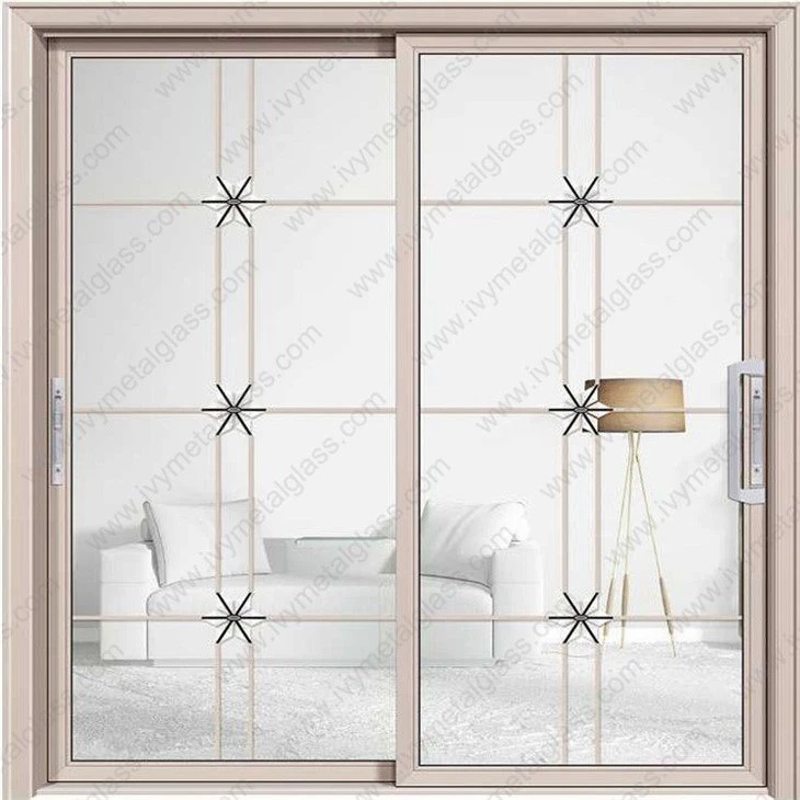 Aluminum Frame Glass Sliding Door